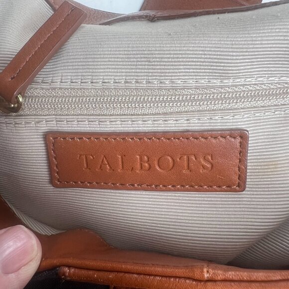 Talbots Denim and Leather Bag with Rope Strap - Picture 6 of 10